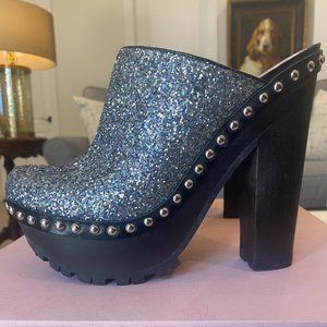 Miu Miu Glitter Shoes